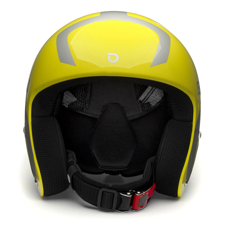 Kid's Yellow and Gray Ski Helmet 3