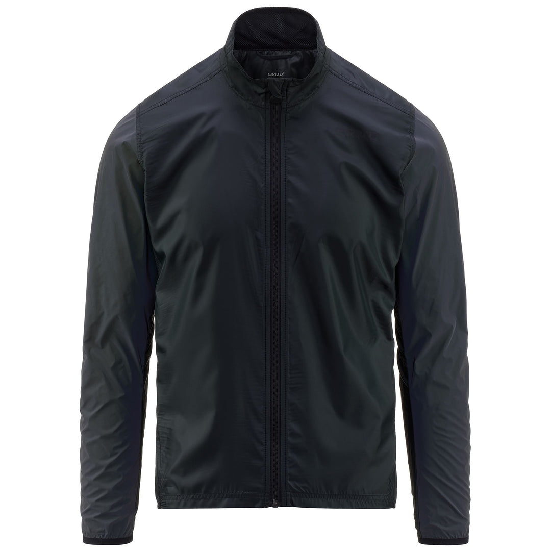 Unisex Black Reflective Wind Jacket for Road Cycling 01