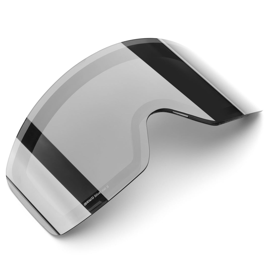 Lente di ricambio grigia unisex per maschera da sci 01