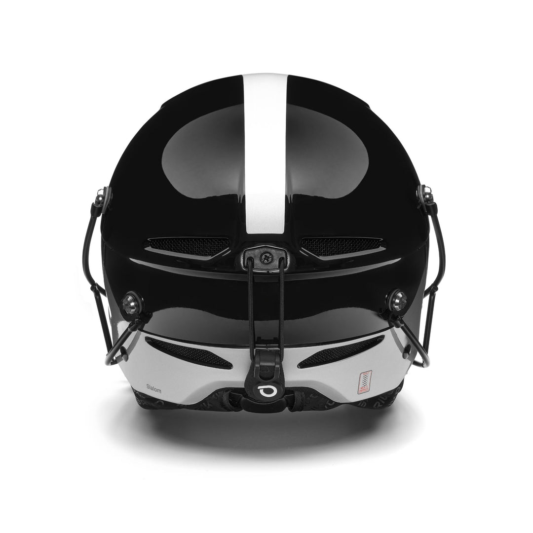 Unisex Black and Silver Ski Helmet with Memory Foam Padding main