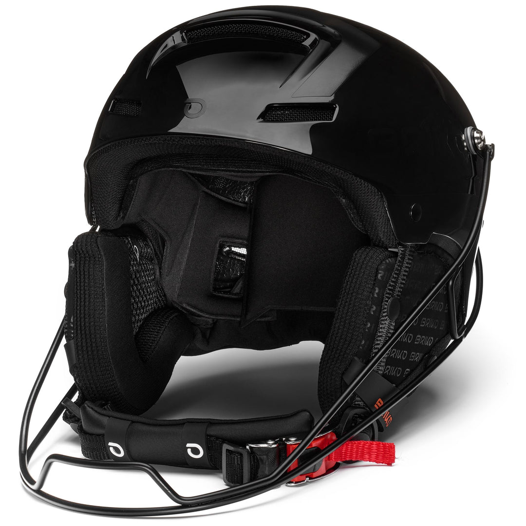 Unisex Black Ski Helmet with Memory Foam Padding and Ventilation main