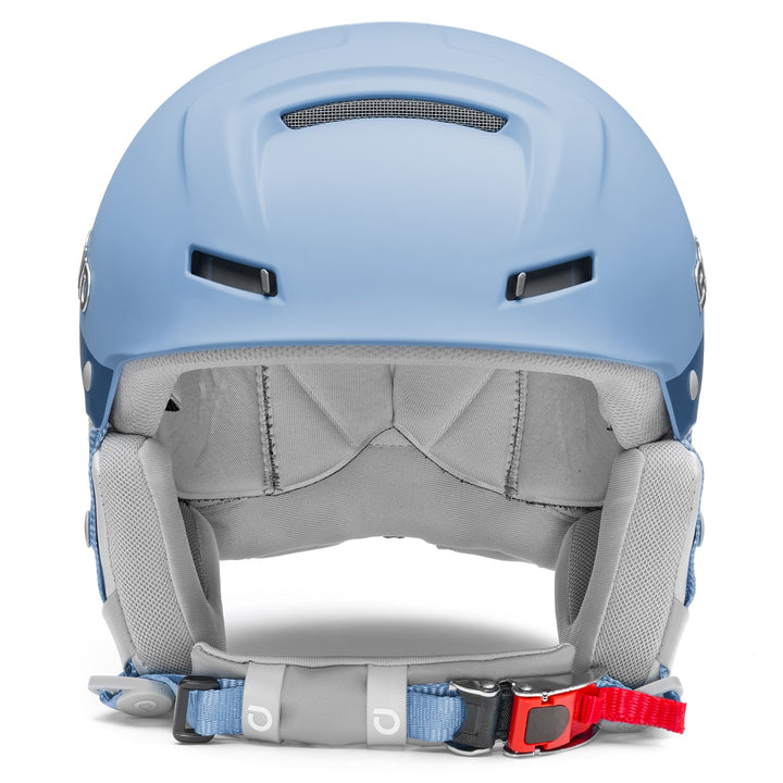 Woman Blue Ski Helmet with Ventilation and Memory Foam Padding 3