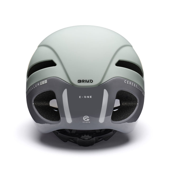 Unisex Grey Urban Cycling Helmet with LED Light and Removable Lens 5