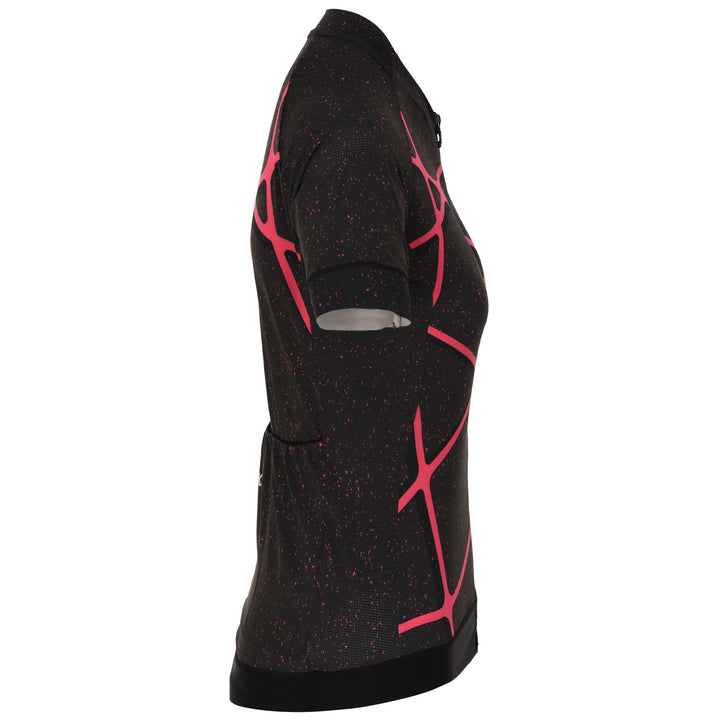 Black Women's Lightweight Cycling Jersey for Road Riding 2