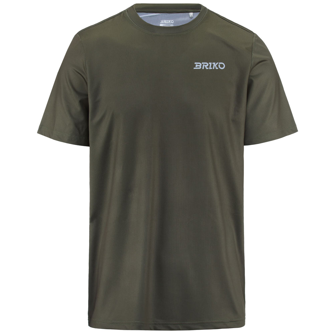 Green Drab Men's Cycling Jersey for Road Cycling 01