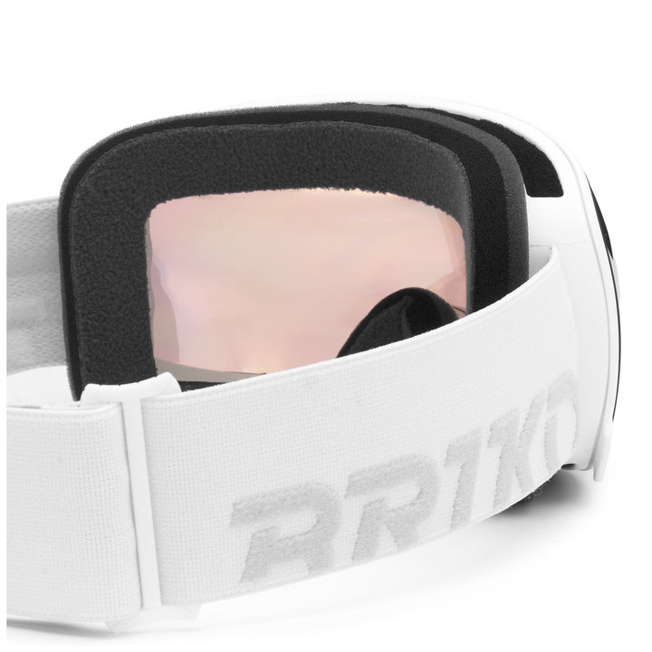 Unisex White Ski Goggles with Anti-Fog and UV Protection 4