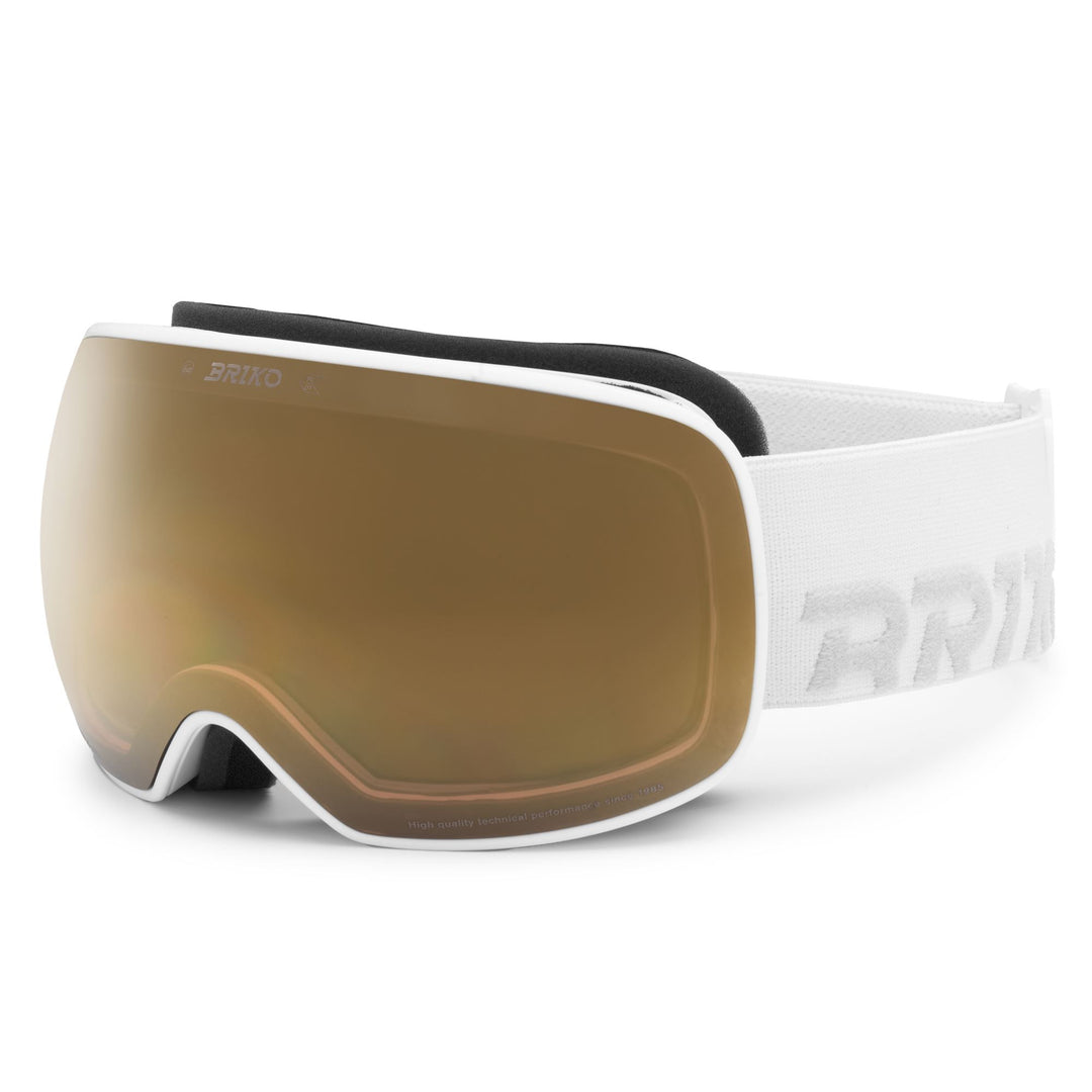 Unisex White Ski Goggles with Anti-Fog and UV Protection main