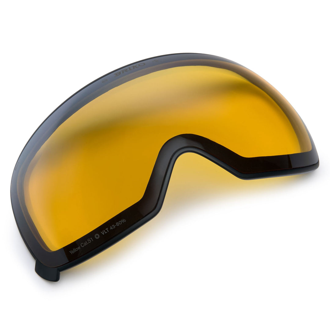 Maschera da sci unisex neri e rossi con trattamento antiappannamento e protezione UV. main