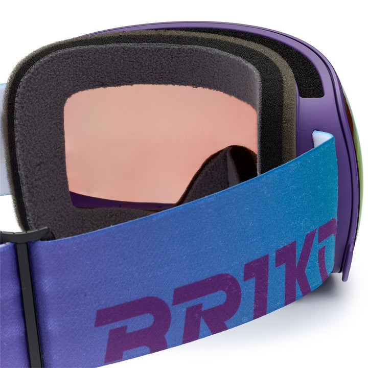 BORN 2 LENSES - Occhiali da nuoto - Occhiali da sci - Unisex - Shaded Green Purple-MBM2P1-Orient 4