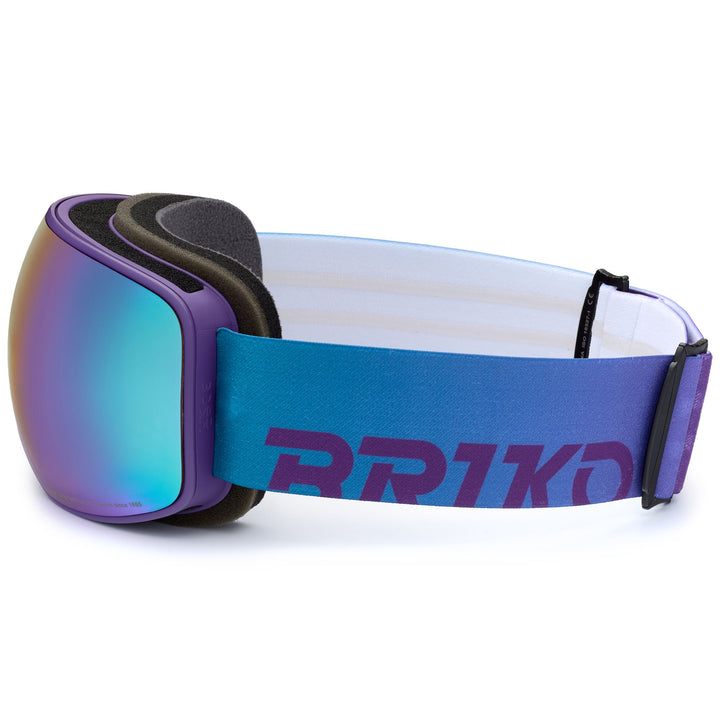 BORN 2 LENSES - Occhiali da nuoto - Occhiali da sci - Unisex - Shaded Green Purple-MBM2P1-Orient 2