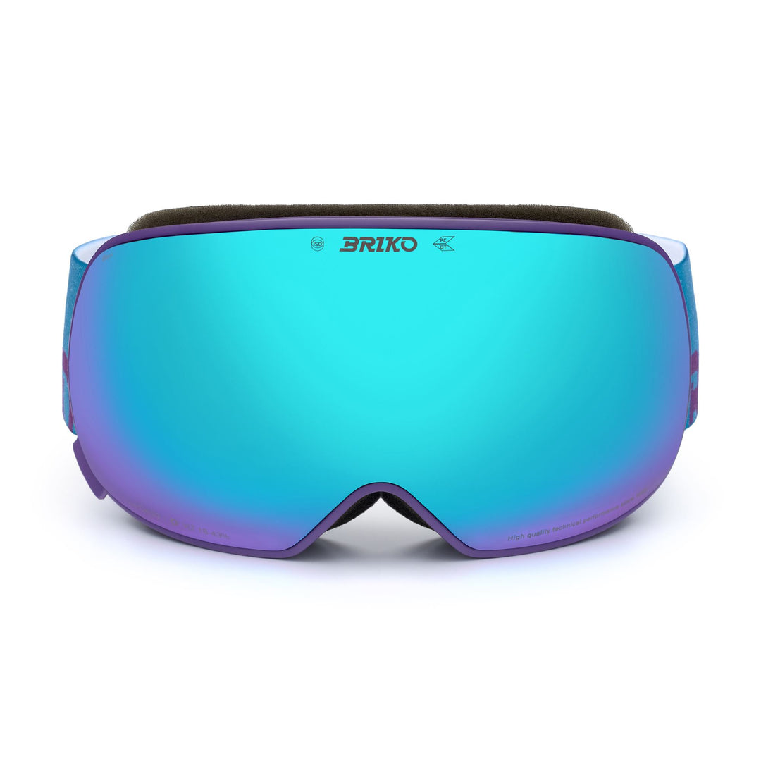 BORN 2 LENSES - Occhiali da nuoto - Occhiali da sci - Unisex - Shaded Green Purple-MBM2P1-Orient main