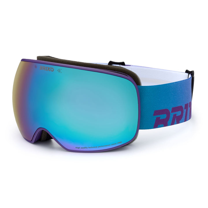 BORN 2 LENSES - Occhiali da nuoto - Occhiali da sci - Unisex - Shaded Green Purple-MBM2P1-Orient 3