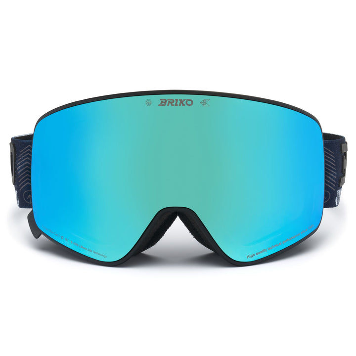 Unisex Blue Ski Goggles with Anti-Fog and Interchangeable Lenses 1