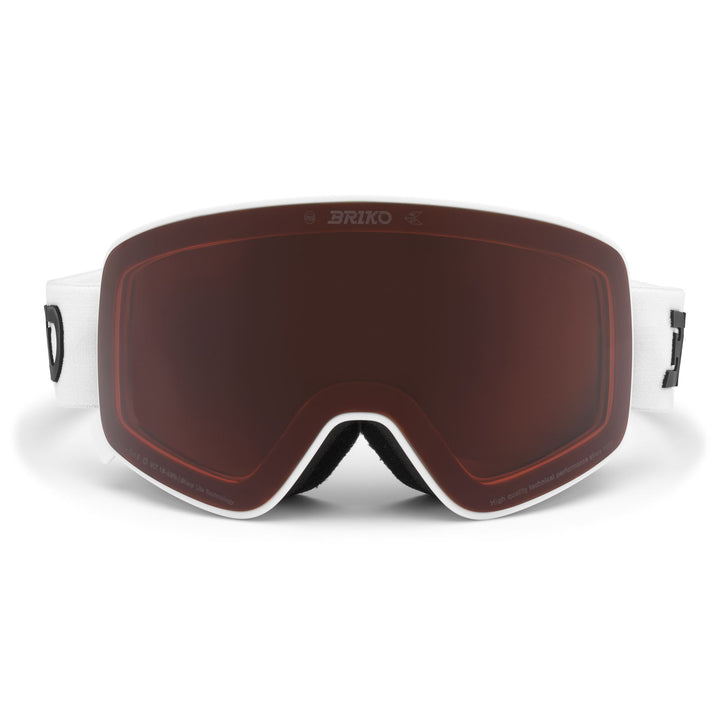 Unisex White Ski Goggles with Anti-Fog and UV Protection 1