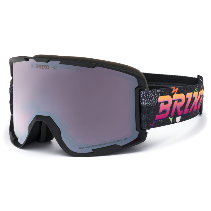 Masque de ski unisexe noir avec protection antibuée et UV 3