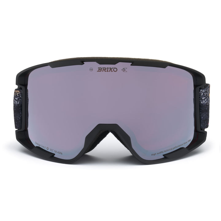 Masque de ski unisexe noir avec protection antibuée et UV 1