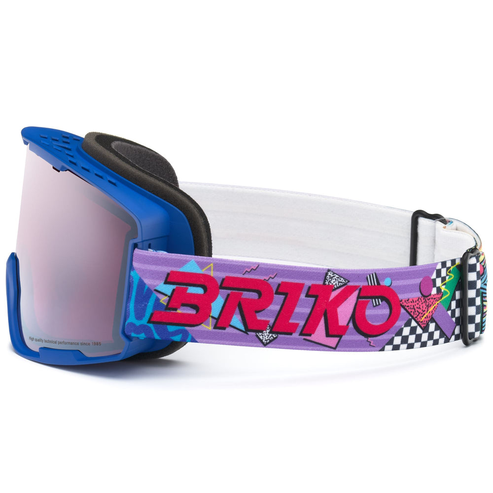 Unisex Blue Ski Goggles with Anti-Fog and UV Protection 02