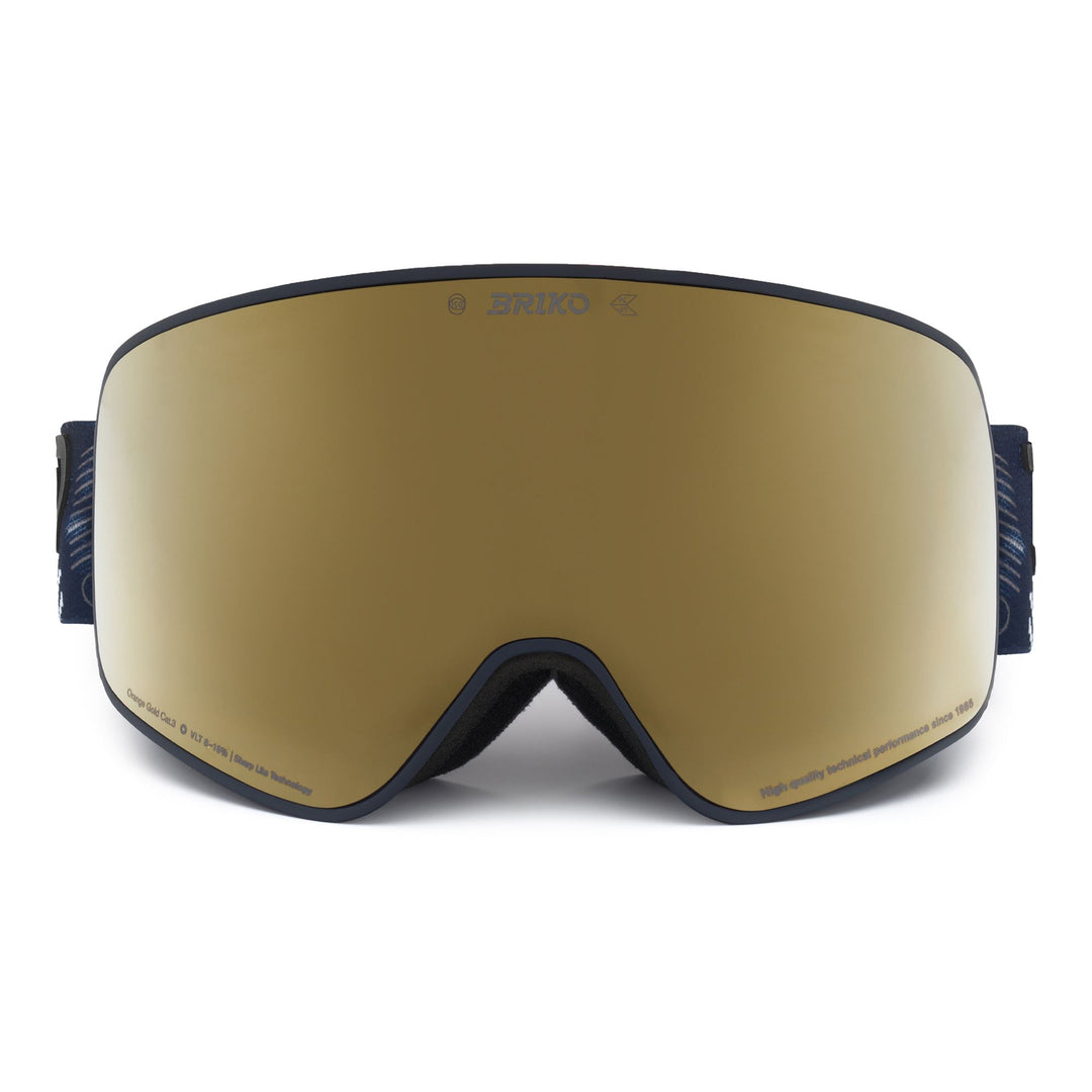 Maschera da sci unisex blu con protezione antiappannamento e UV 01