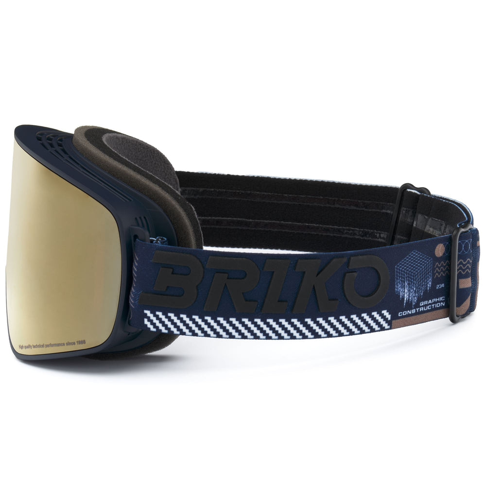 Unisex Blue Ski Goggles with Anti-Fog and UV Protection 02