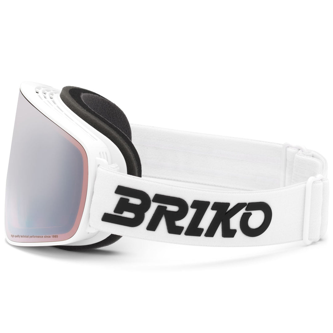 Unisex White Ski Goggles with Anti-Fog and UV Protection main