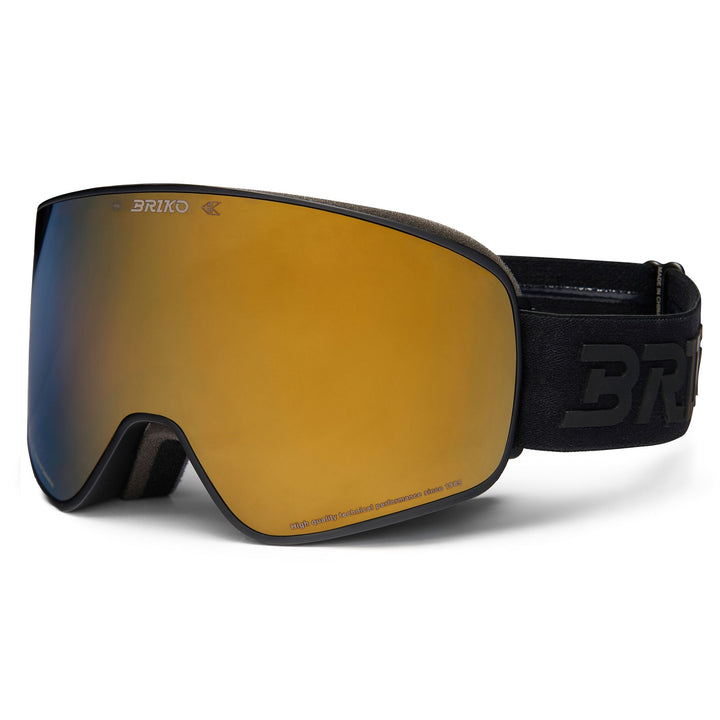 Masque de ski unisexe noir avec protection antibuée et UV 3