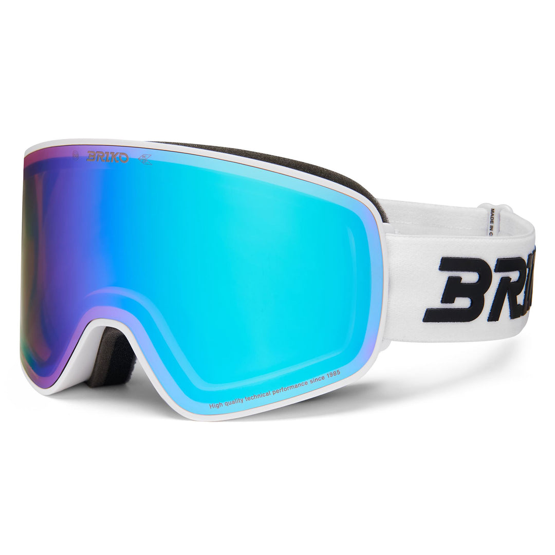 Unisex White Ski Goggles with Anti-Fog and UV Protection main