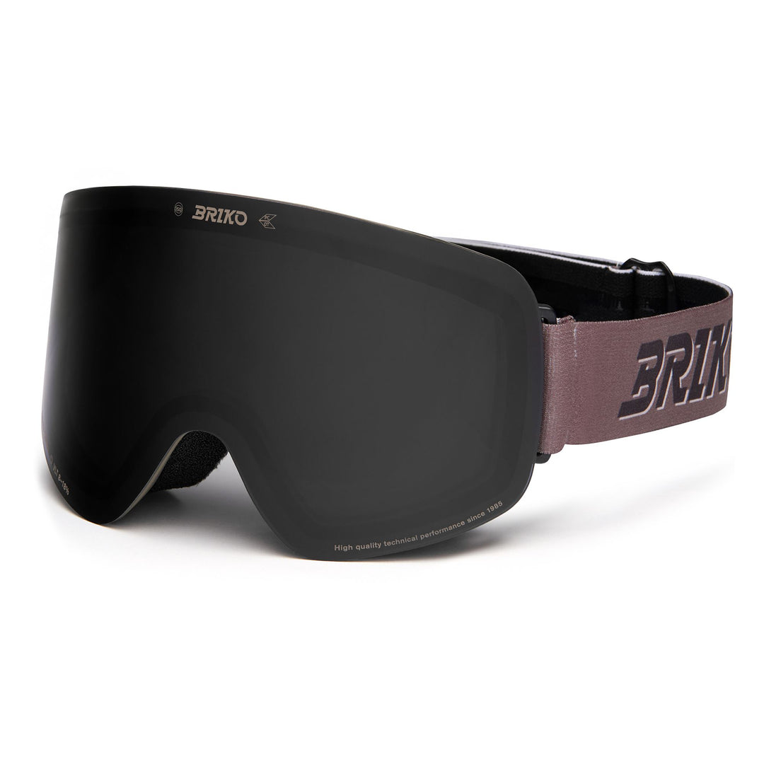 Unisex Grey Ski Goggles with Anti-Fog and UV Protection main