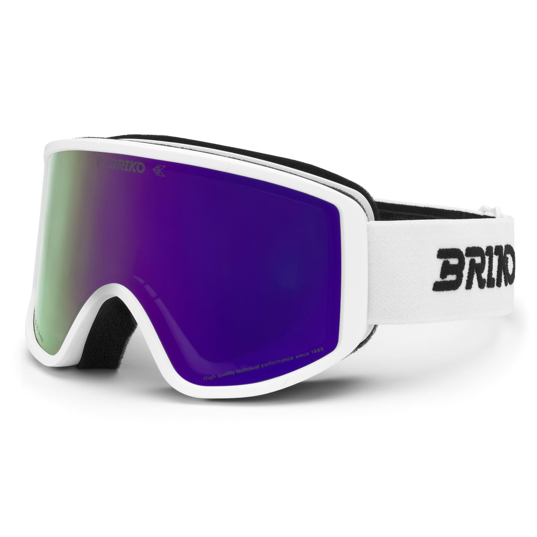 Unisex White Ski Goggles with Anti-Fog and UV Protection main
