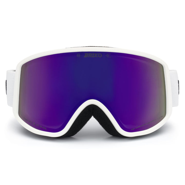 Unisex White Ski Goggles with Anti-Fog and UV Protection 1