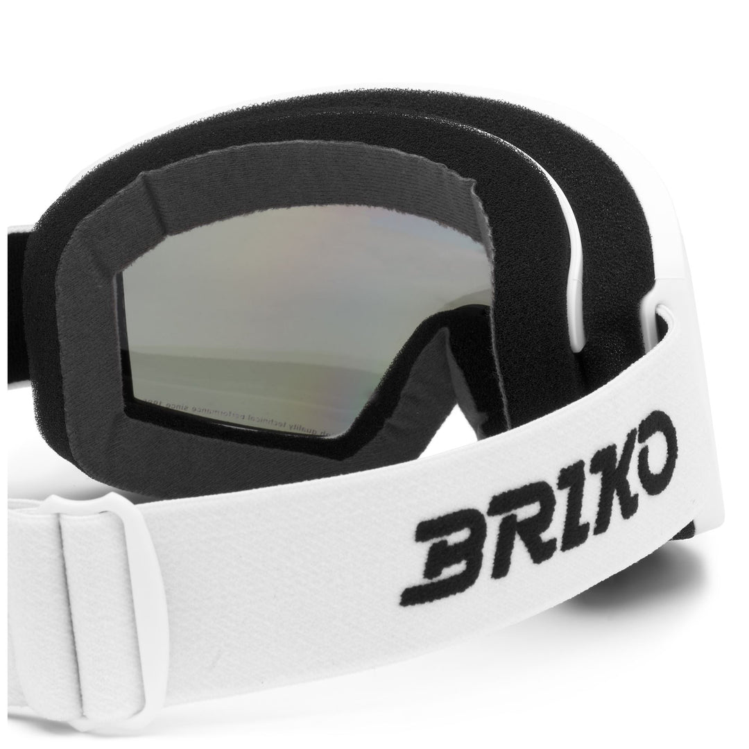 Unisex White Ski Goggles with Anti-Fog and UV Protection main