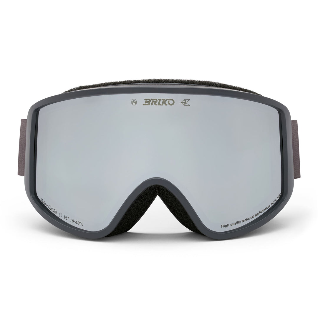 Maschera da sci unisex River Grey per freeride e snowboard 01