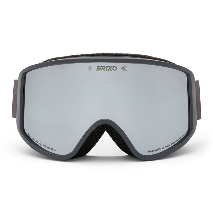 Maschera da sci unisex River Grey per freeride e snowboard 1