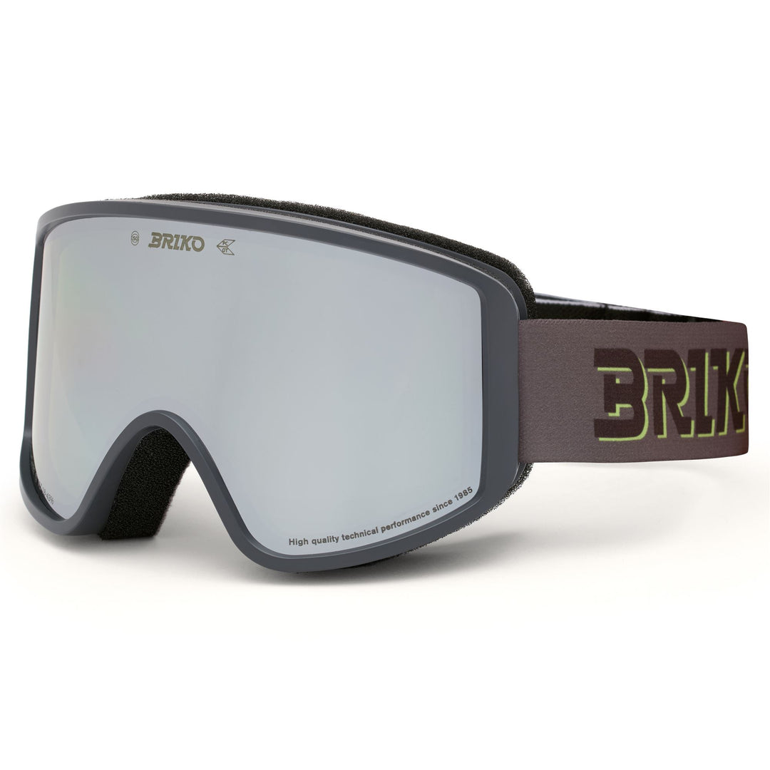 Unisex River Gray Ski Goggles for Freeride and Snowboard main