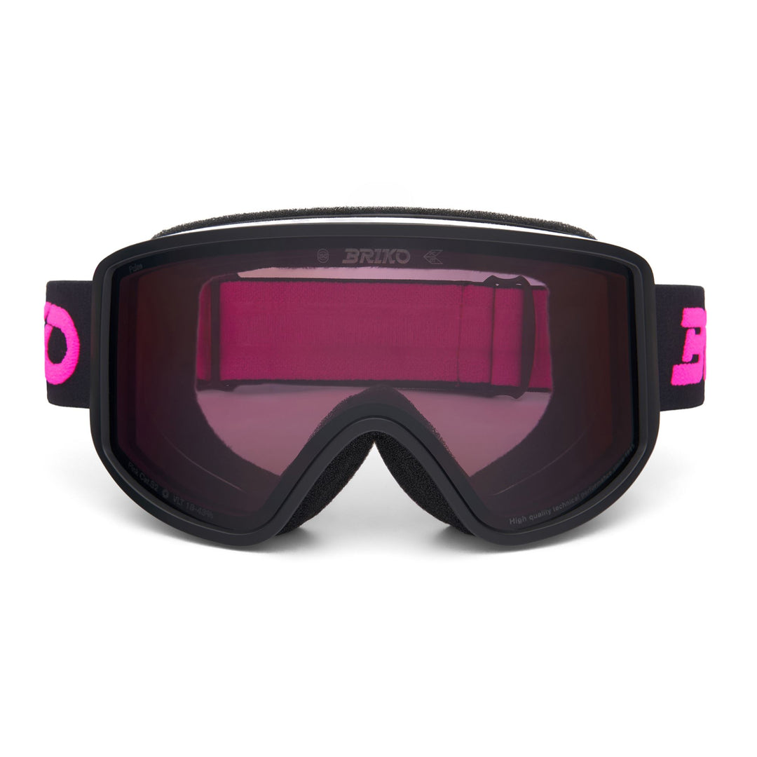 Unisex Black and Pink Ski Goggles for Freeride and Snowboard 01