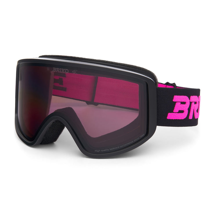 Unisex Black and Pink Ski Goggles for Freeride and Snowboard 3