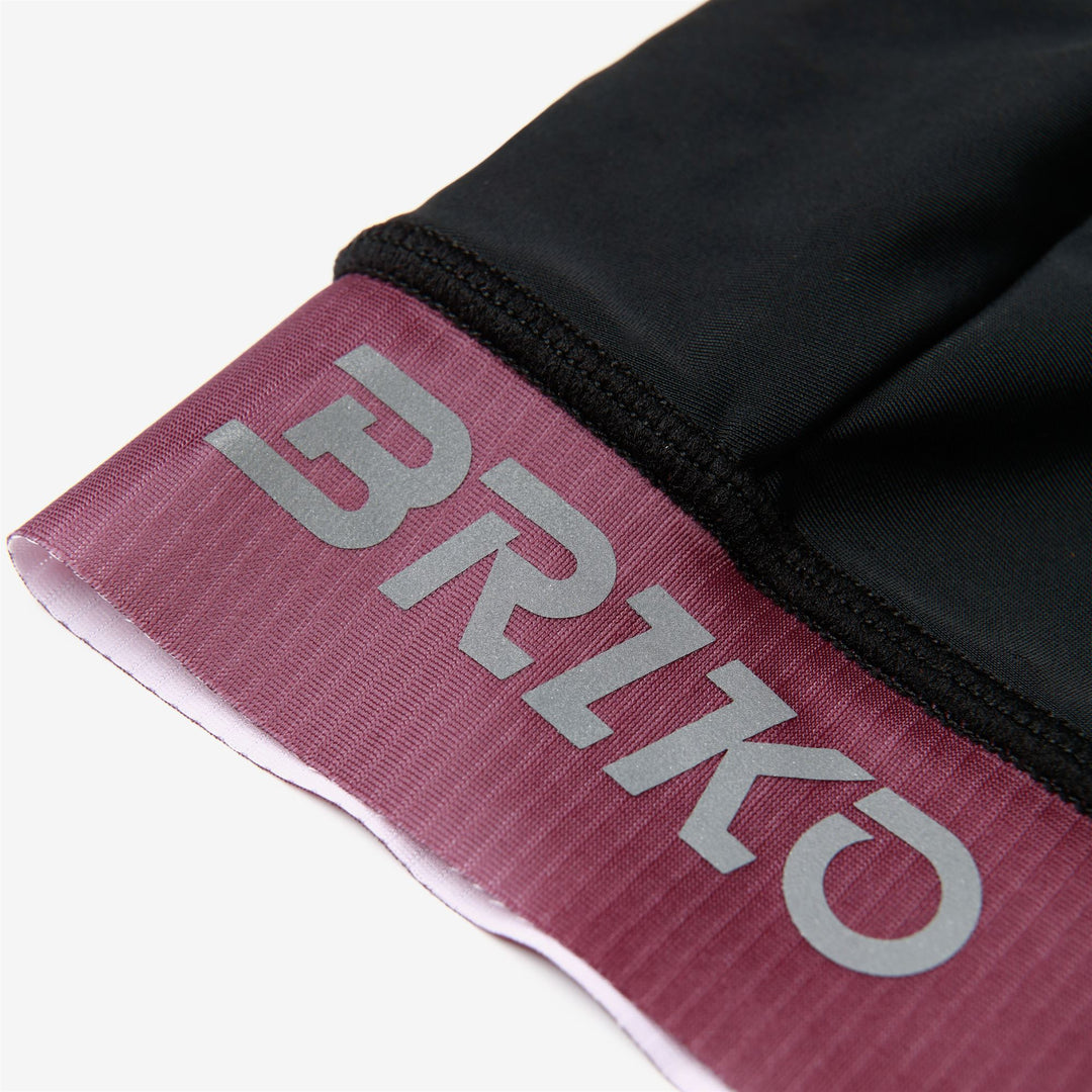 Black Women's Cycling Bib Shorts with Padding main