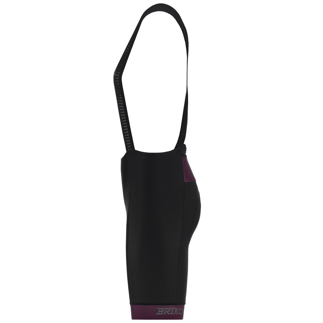 Black Women's Cycling Bib Shorts with Padding main