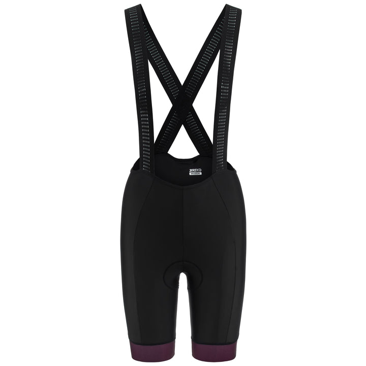 Black Women's Cycling Bib Shorts with Padding 1