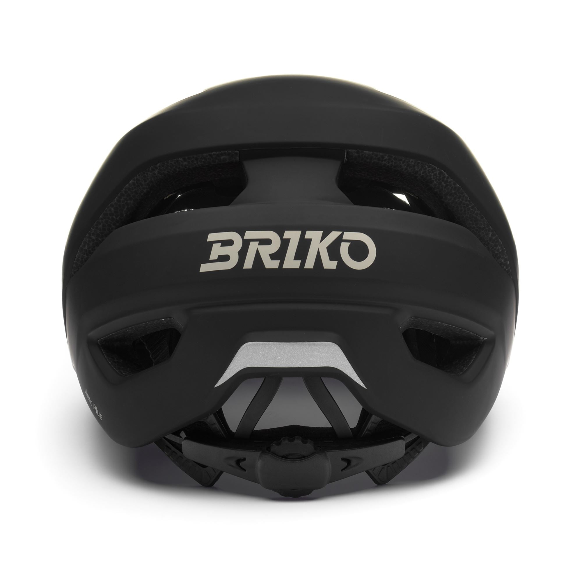 Unisex Black and Amber Cycling Helmet with Ventilation Features