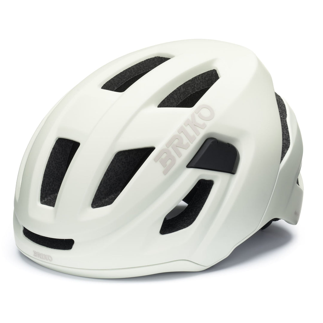 Unisex Grey and White Cycling Helmet with Ventilation and Padding 01