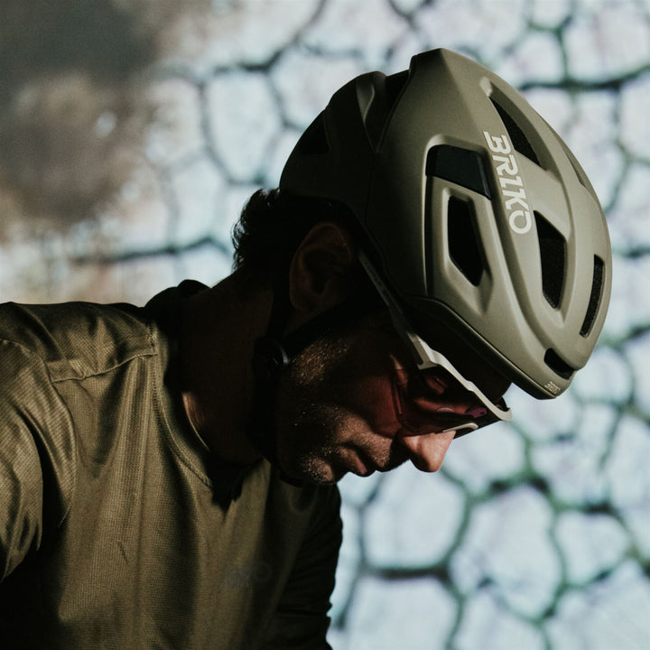 Unisex Yellow and Brown Cycling Helmet with Ventilation and Padding 5