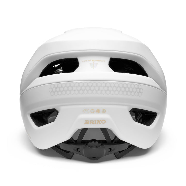 Unisex White and Beige Cycling Helmet with Ventilation and Reflective Features 4