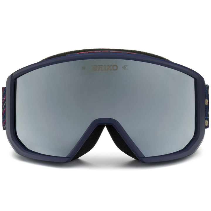 Masque de ski unisexe bleu avec protection antibuée et antichoc 1
