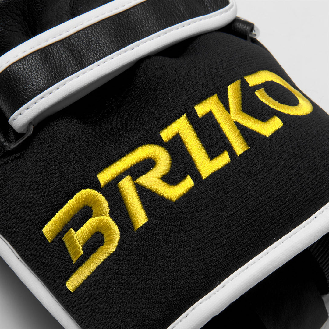 Moufles de ski unisexes noires et roses pour une performance optimale main