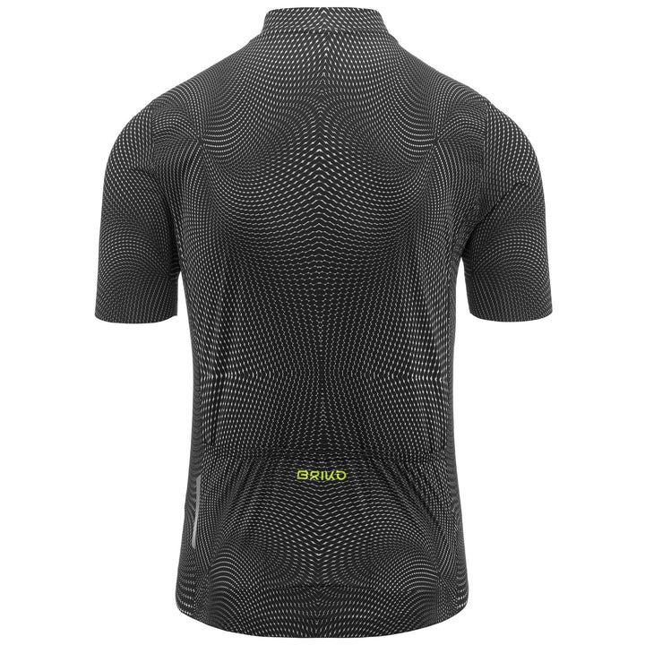 Maillot de cyclisme noir pour homme, respirant et doté de poches 3