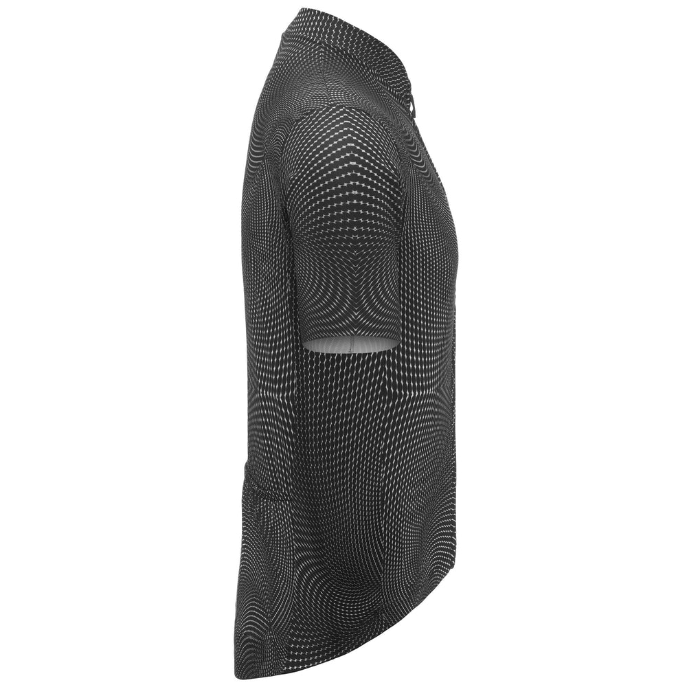 Maillot de cyclisme noir pour homme, respirant et doté de poches 02