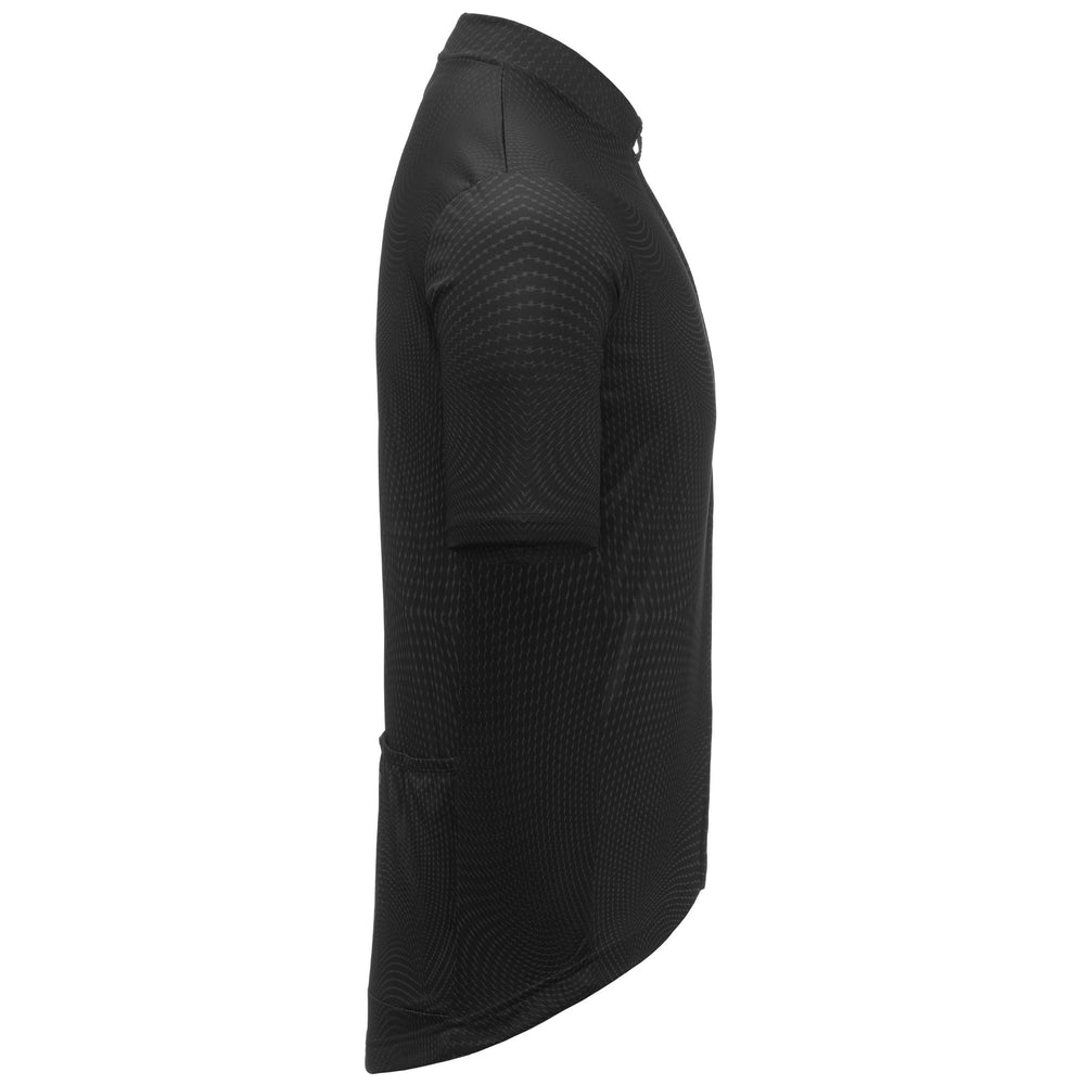 Black Men's Cycling Jersey for Breathability and Comfort 02