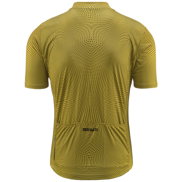 Green Men's Cycling Jersey with Breathability and Three Back Pockets 3