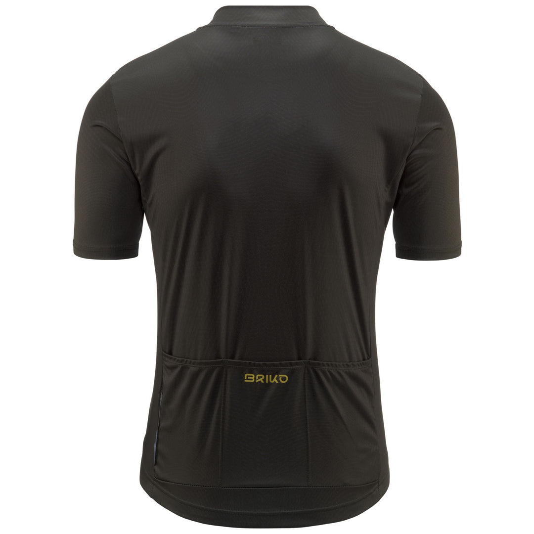 Green Man Cycling Jersey with Breathability and Three Pockets main