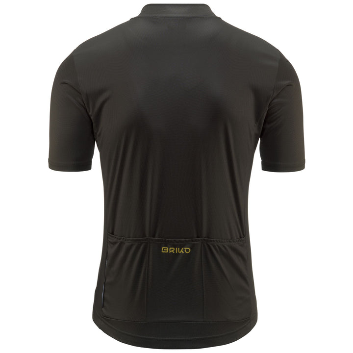 Green Man Cycling Jersey with Breathability and Three Pockets 3